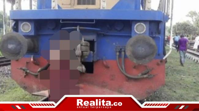 Heboh, Jenazah Wanita Nyantol di Lokomotif Kereta yang Sedang Berjalan