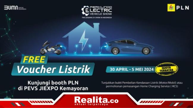 Beli Tiket PEVS 2024 di Aplikasi PLN Mobile, Dapat Diskon Tambah Daya Hingga 60 Persen