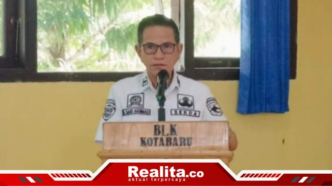Sekretaris Daerah Kotabaru Buka Pelatihan Berbasis Kompetensi di Balai Latihan Kerja