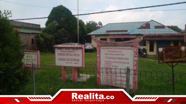 Terkesan Tidak Terawat, Kondisi Kantor Desa Pangakalan Benteng Memprihatinkan