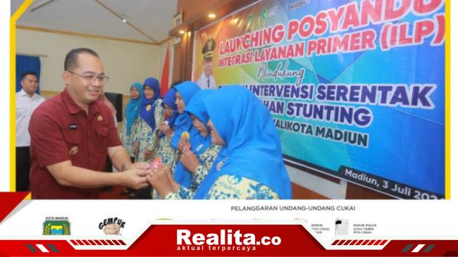 Intervensi Stunting, Pemkot Madiun Luncurkan Program Posyandu ILP