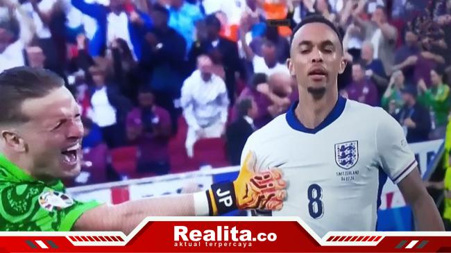Drama Adu Pinalti, Inggris Kalahlan Swiss