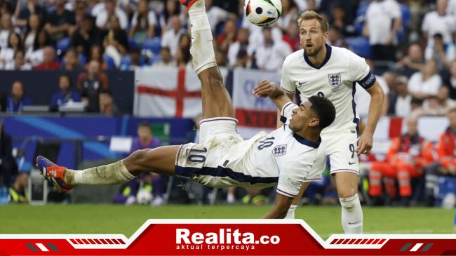 Gol Salto Jude Bellingham Selamatkan Inggris dari&nbsp;Kekalahan