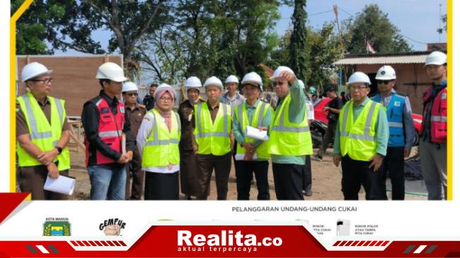 Pastikan Sesuai Aturan, Pj Wali Kota Madiun Ajak Jaksa Sidak Proyek IPLT