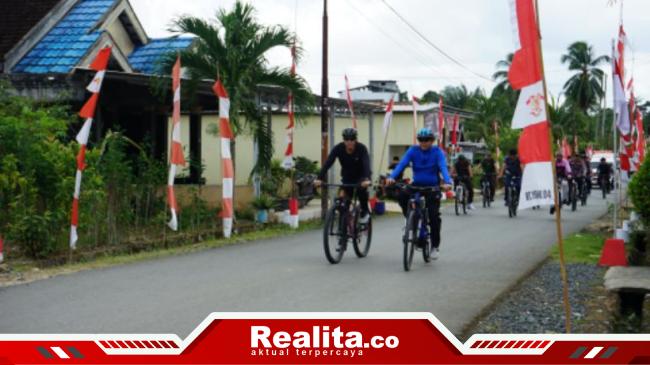 Wakil Bupati Kotabaru, Andi Rudi Latif Gelar Gowes dan Bakti&nbsp;Sosial