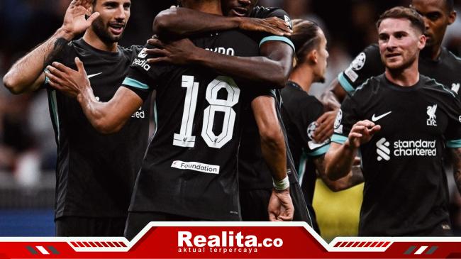 Liverpool Sukses Permalukan AC Milan 3-1 di San&nbsp;Siro