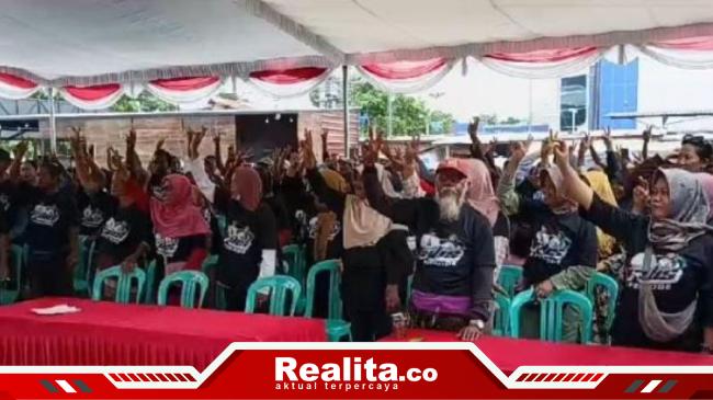 Takut Tertindas Lagi, Ratusan Pedagang Pasar Eks-Stasiun Ponorogo Kompak Dukung Rilis