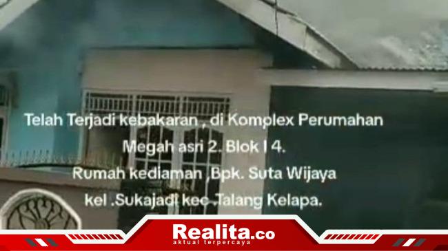 Kebakaran Hanguskan Rumah Warga di Komplek Mega Asri 2, Dua Anak&nbsp;Selamat