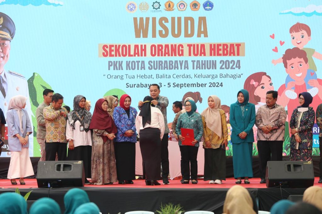 Pemkot Surabaya Gelar Wisuda Untuk 12.440 Peserta SOTH Lulusan&nbsp;2024